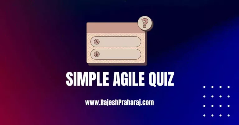 Simple Agile Quiz